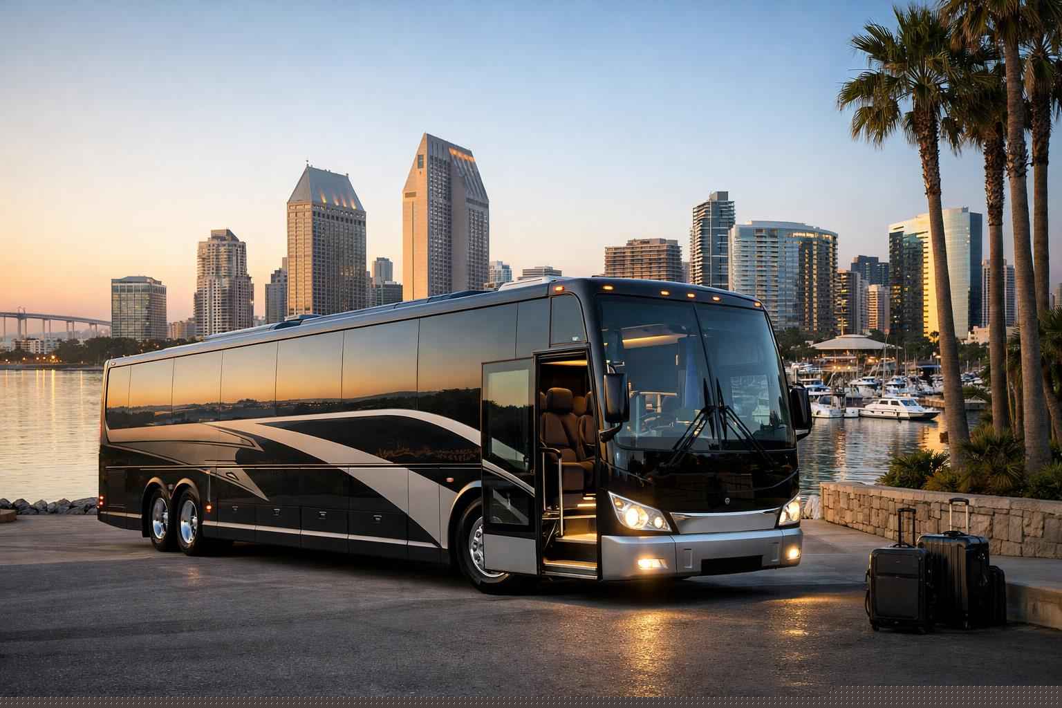 Bus Rental Near Me San Diego Ca