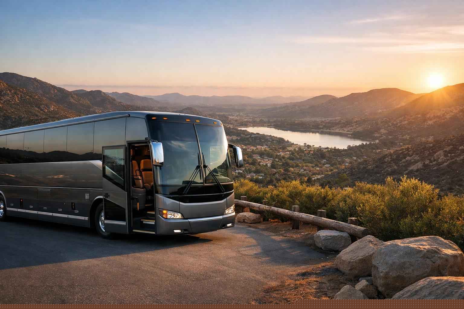 Bus Rental In Poway California Bus Rental Poway Ca