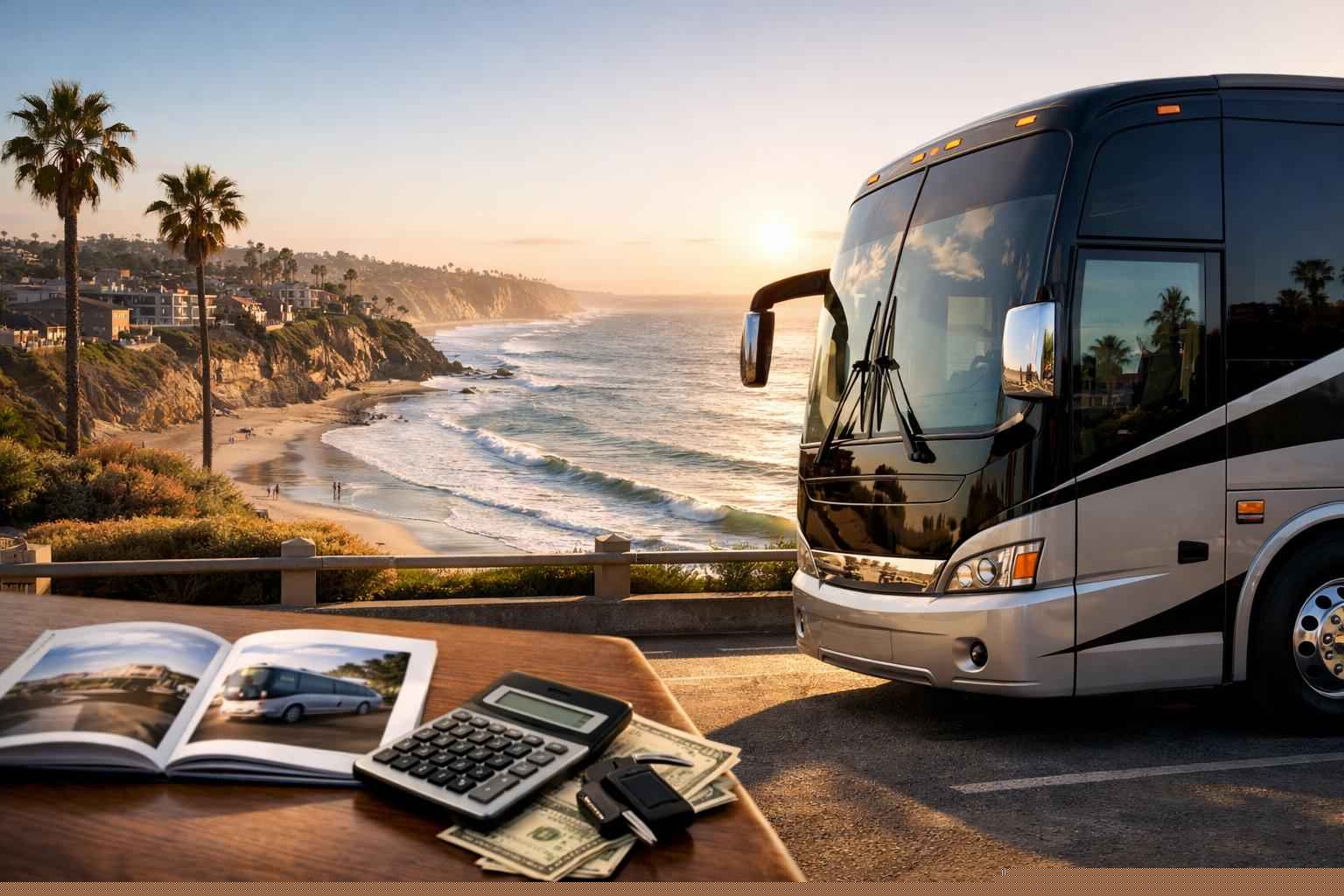 Bus Rental In Solana Beach California Bus Rental Prices In Solana Beach Ca