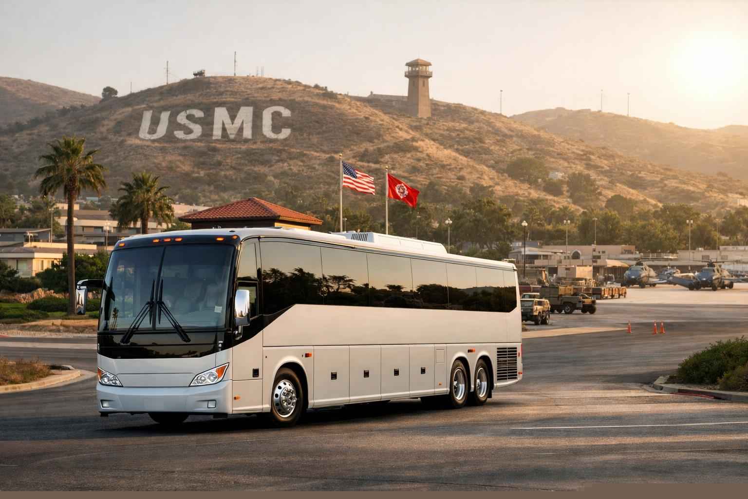 Bus Rental Services In Camp Pendleton Mainside California