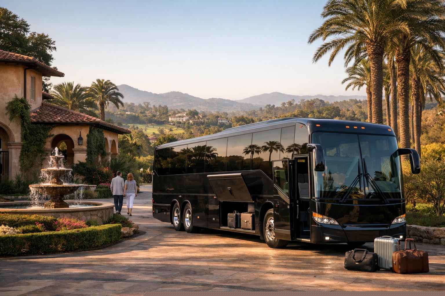 Bus Rental Services In Rancho Santa Fe California