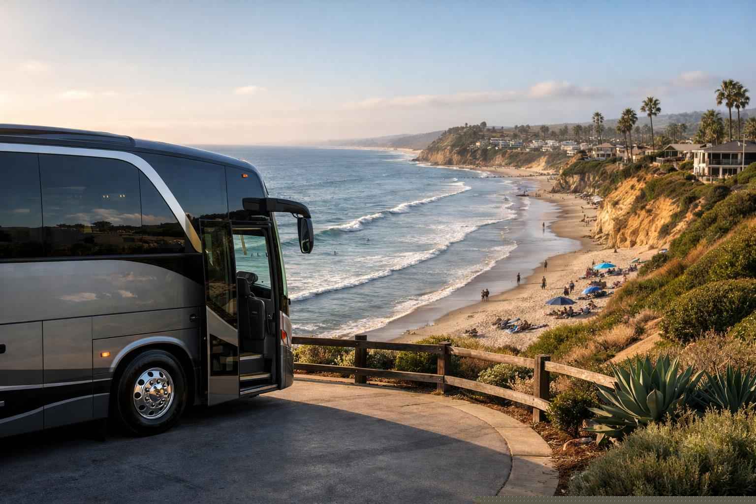 Bus Rental In Solana Beach California Bus Rental Solana Beach Ca