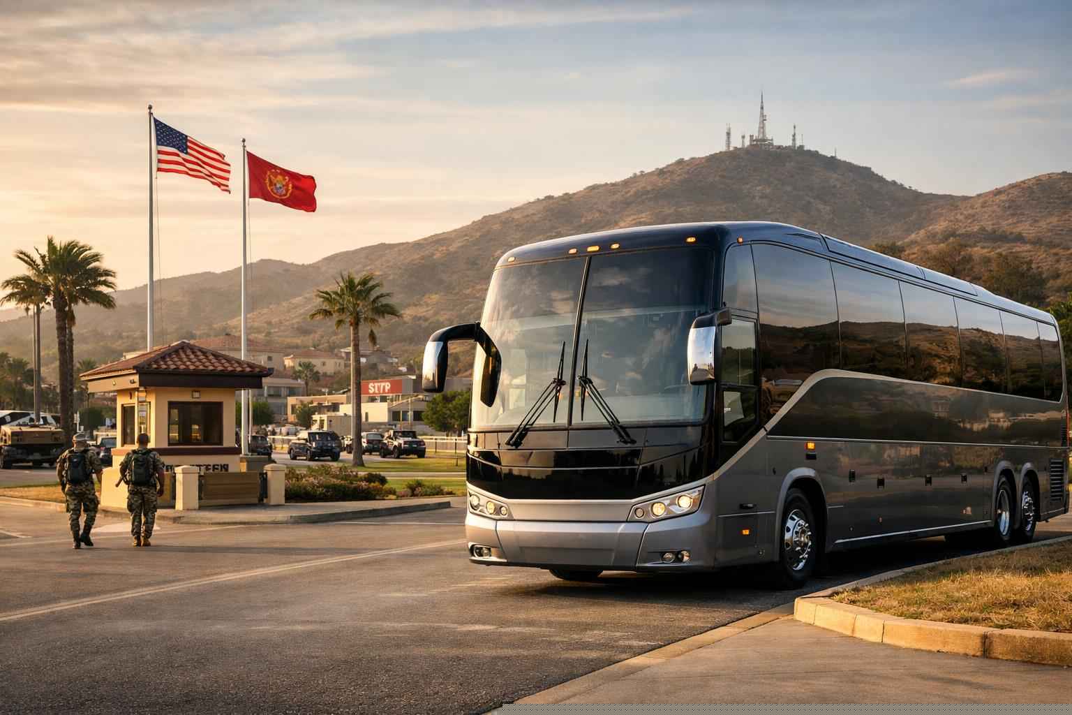 Bus Service Camp Pendleton Mainside Ca