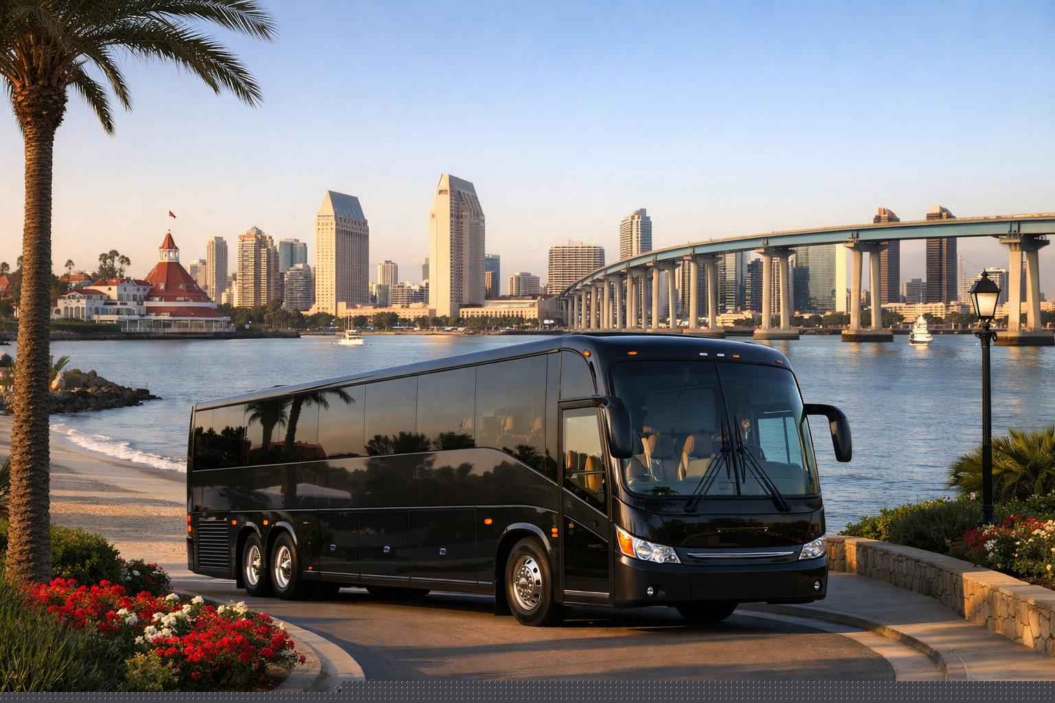 Bus Rental In Coronado California Bus Service Coronado Ca