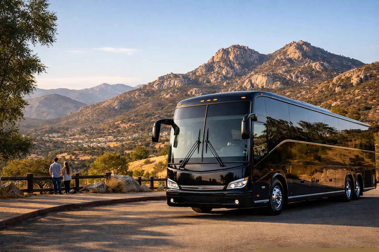 Bus Rental In Granite Hills California Bus Service Granite Hills Ca