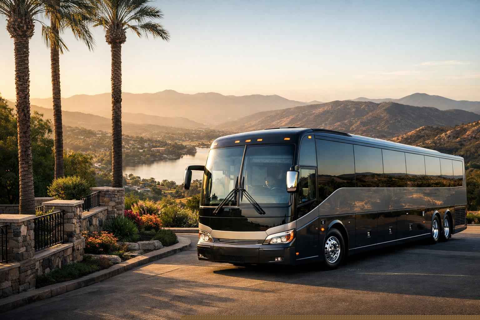 Bus Rental In Poway California Bus Service Poway Ca