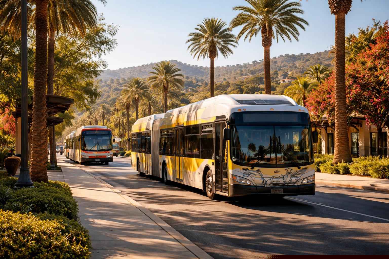 Buses In Bostonia California