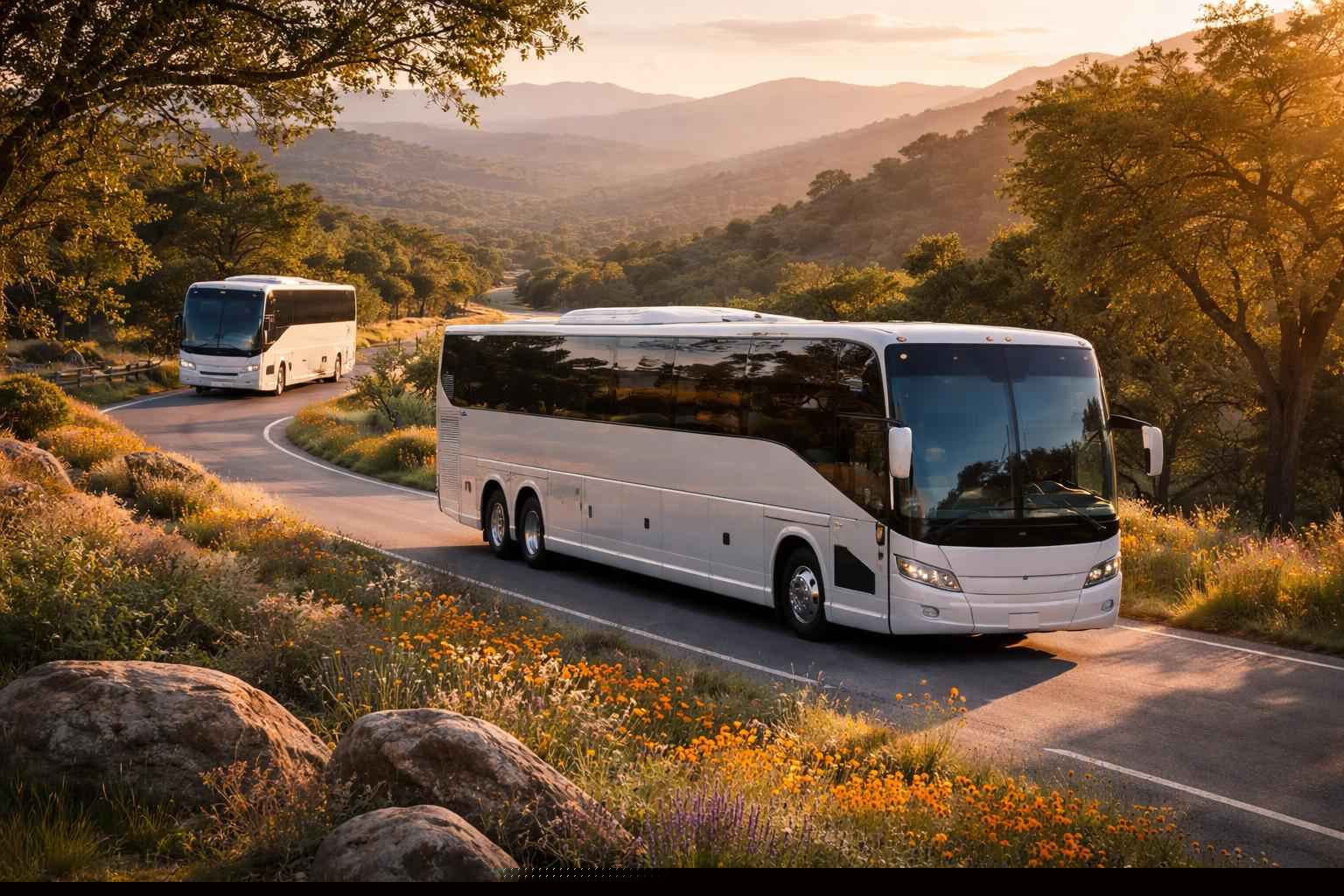 Buses In Hidden Meadows Ca