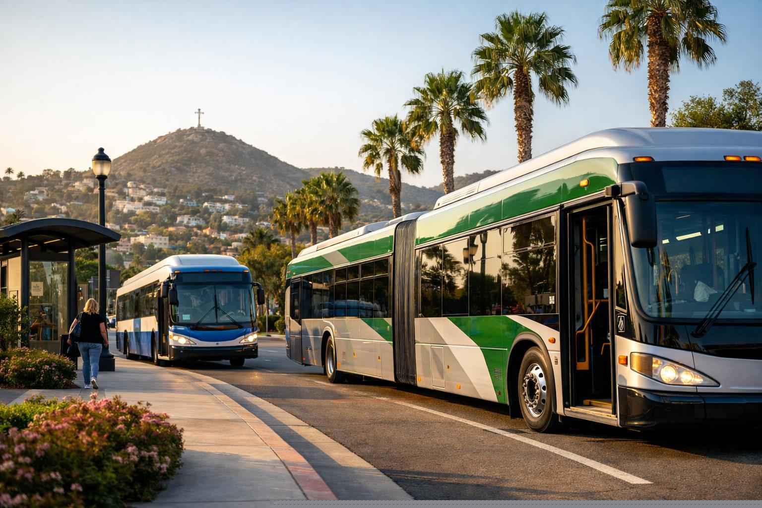 Buses In La Mesa California