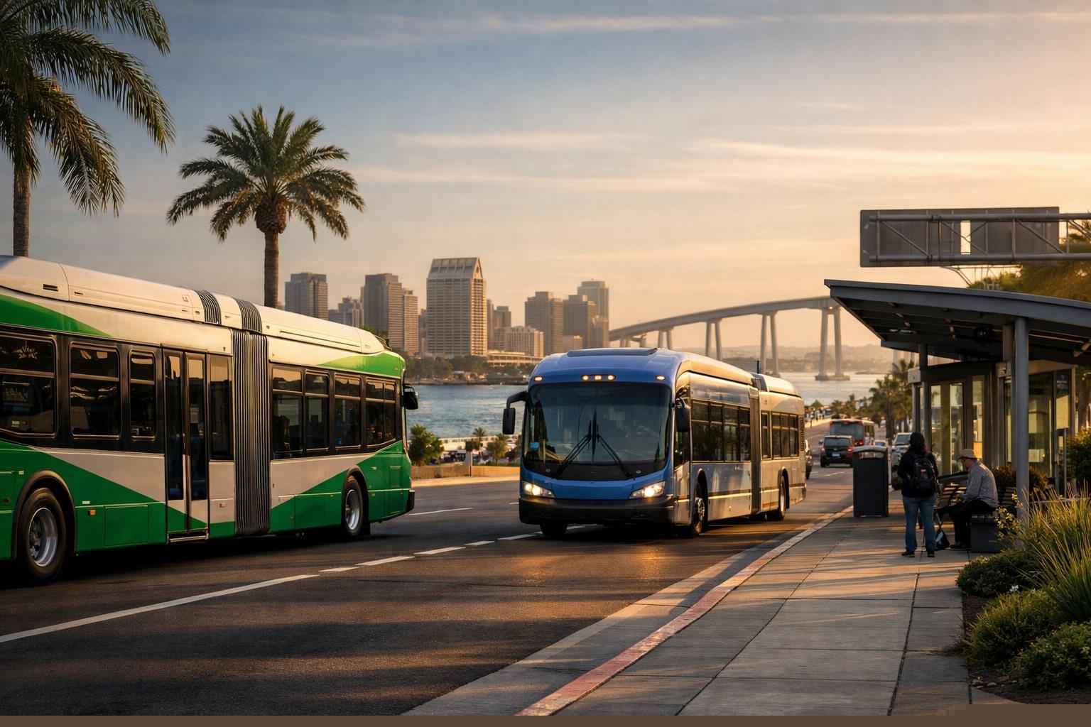 Buses In National City California