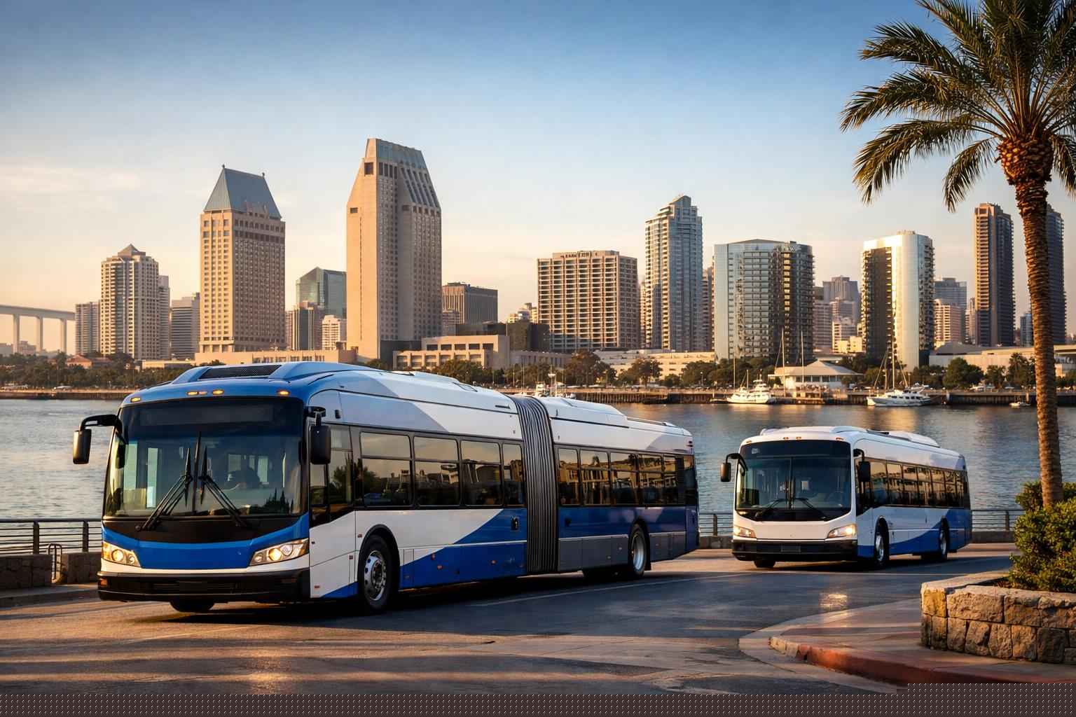 Buses In San Diego California