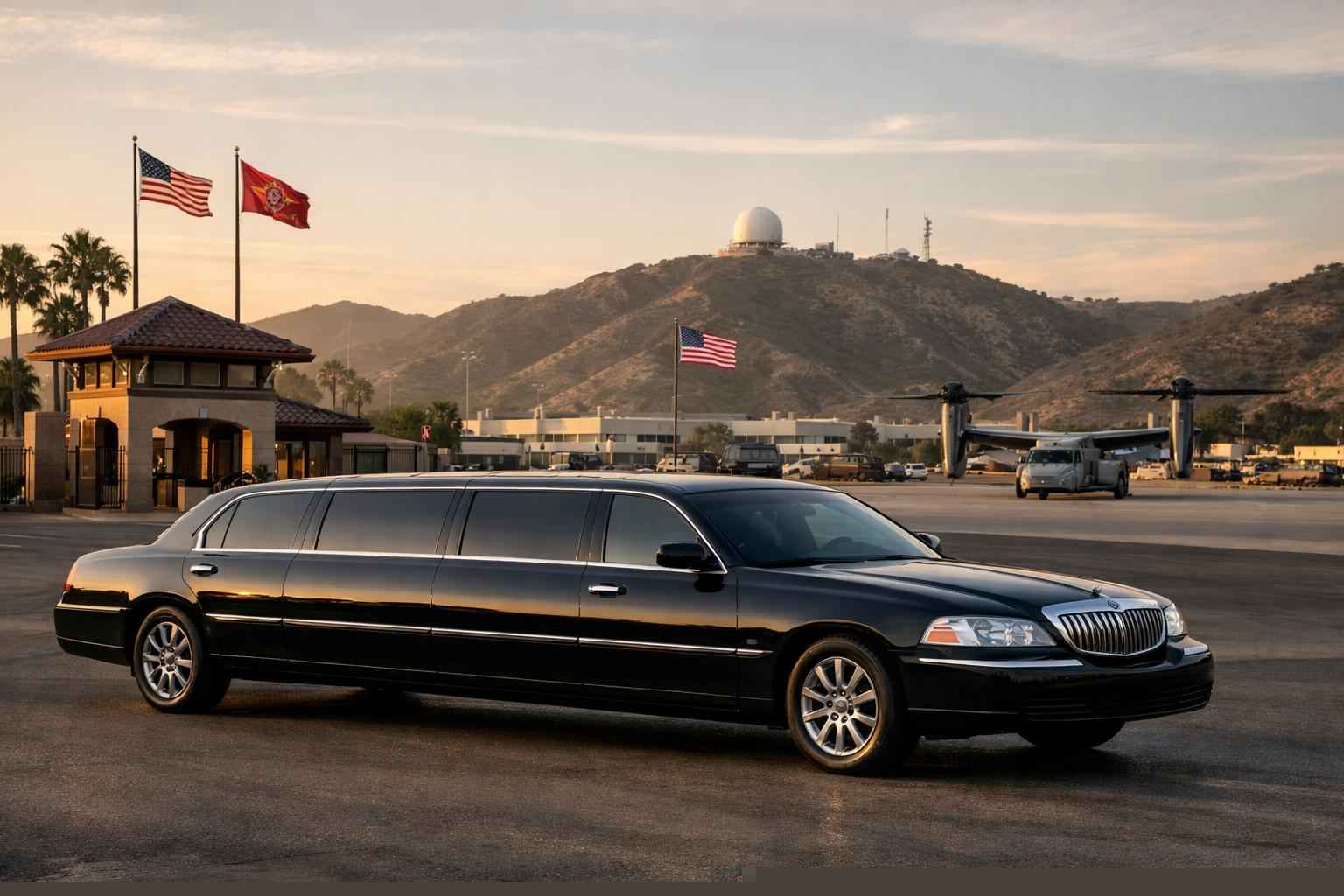 Black Limo Rental In Camp Pendleton Mainside California Camp Pendleton Mainside California Black Limo Service