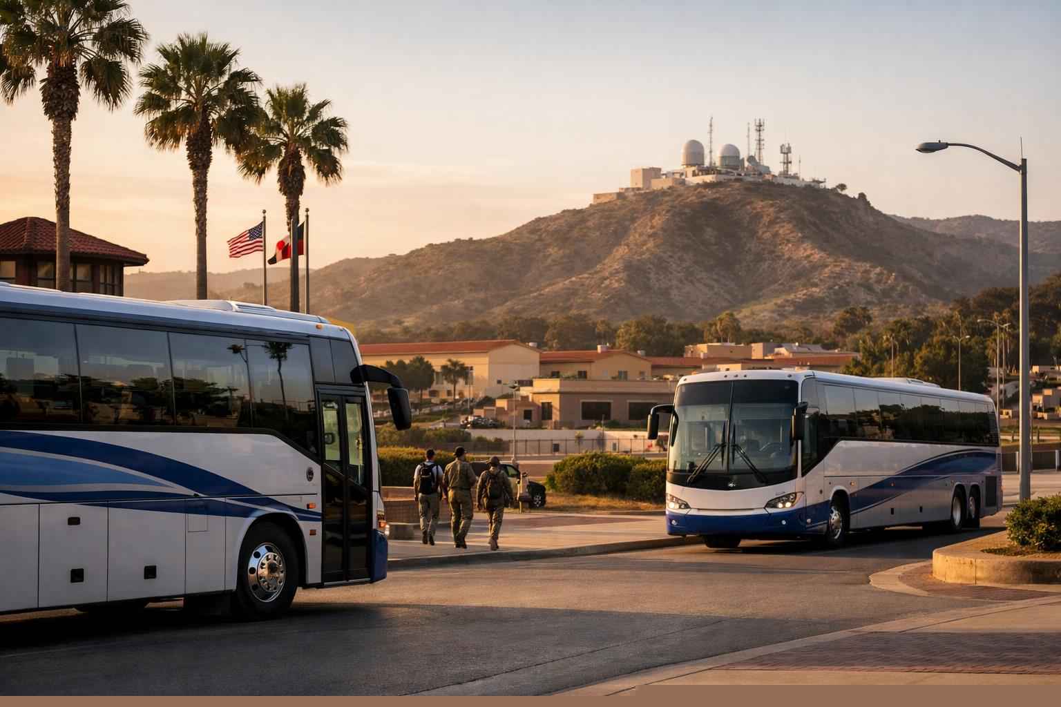 Camp Pendleton Mainside California Buses