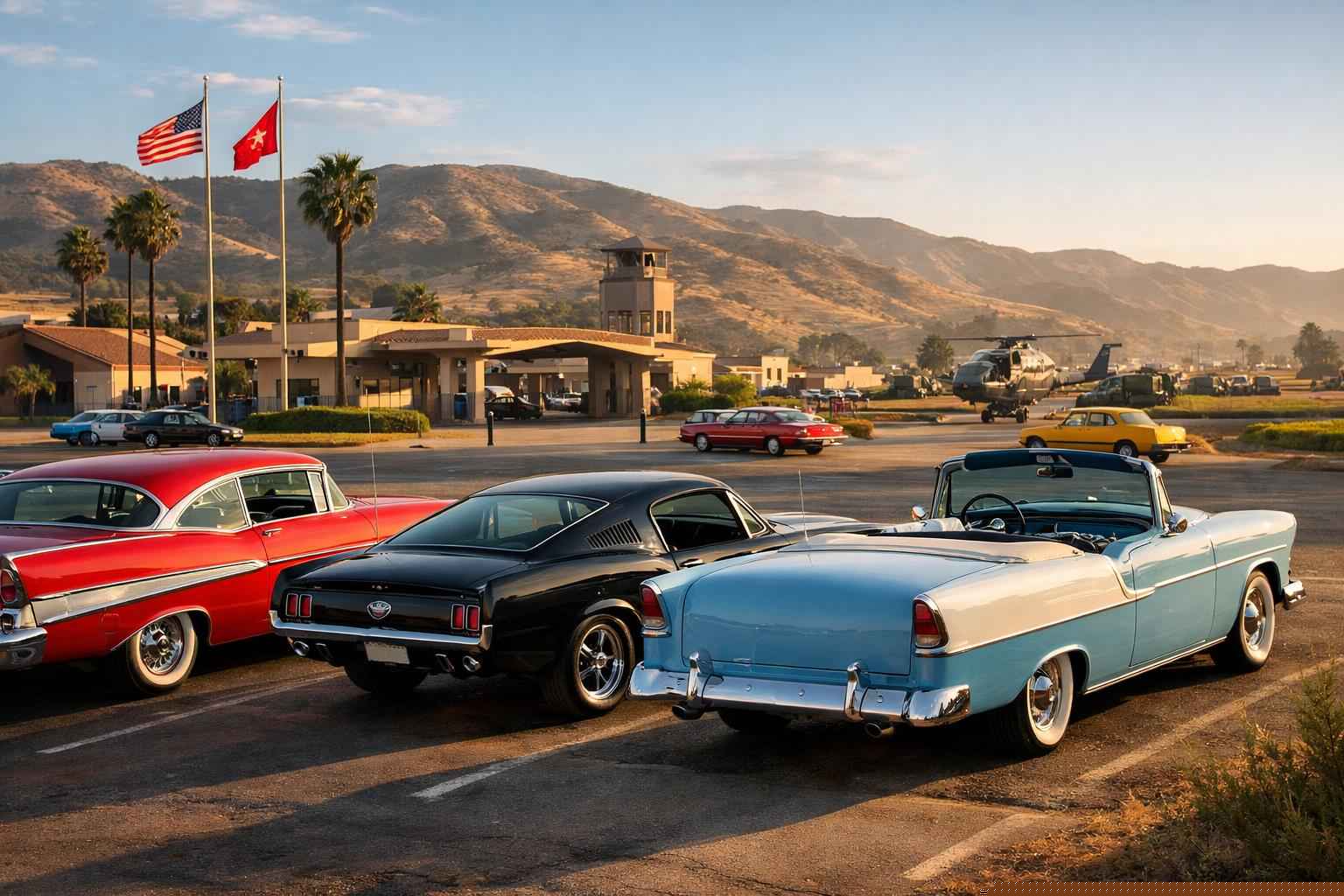 Classic Car Chauffeur Service In Camp Pendleton Mainside California Camp Pendleton Mainside California Classic Cars