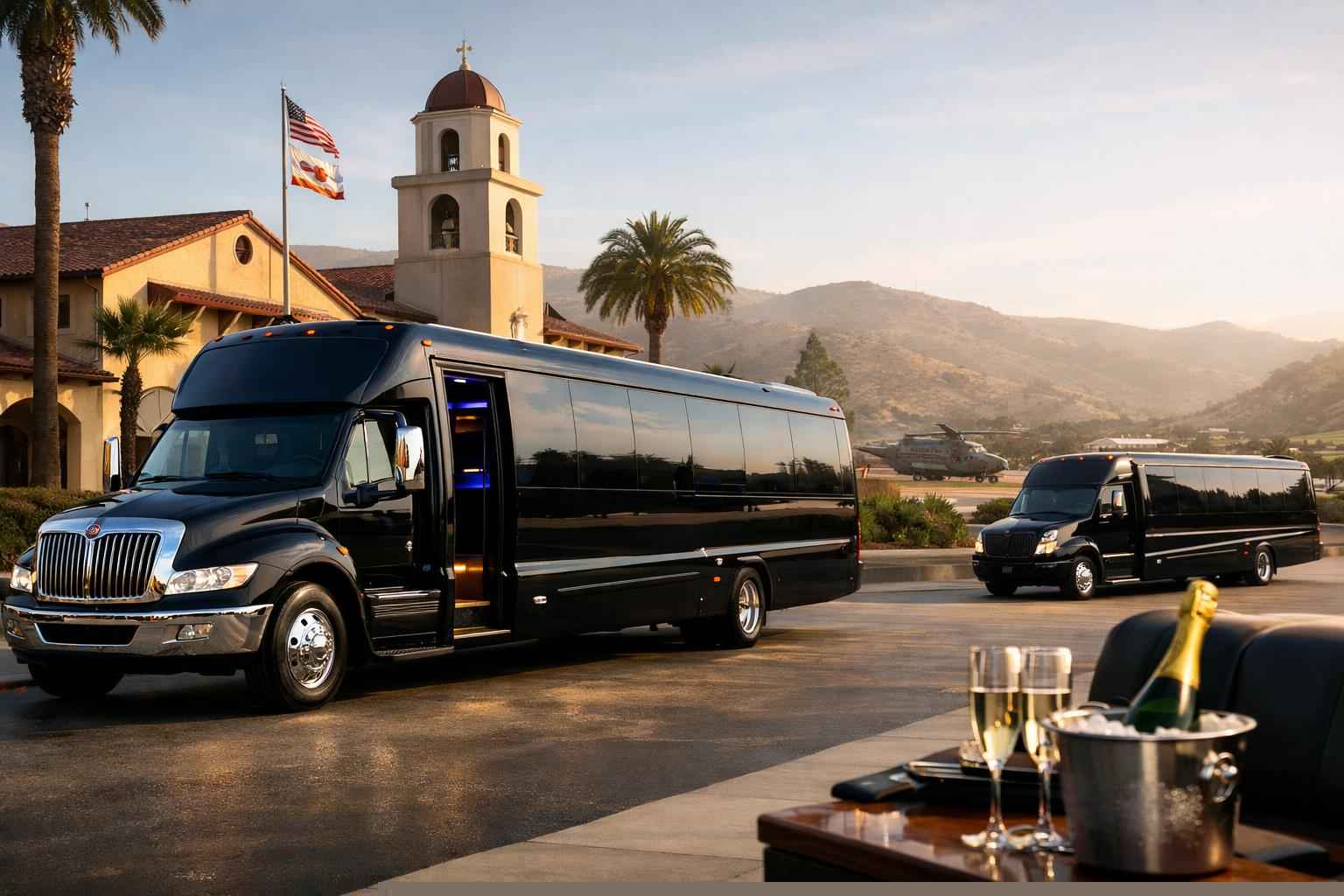 Limo Bus Rental In Camp Pendleton Mainside California Camp Pendleton Mainside California Limo Buses