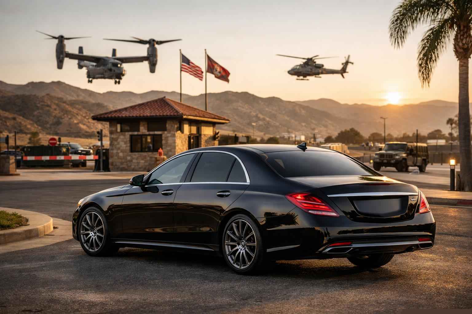 Black Car Service In Camp Pendleton South California Camp Pendleton South California Black Car Service