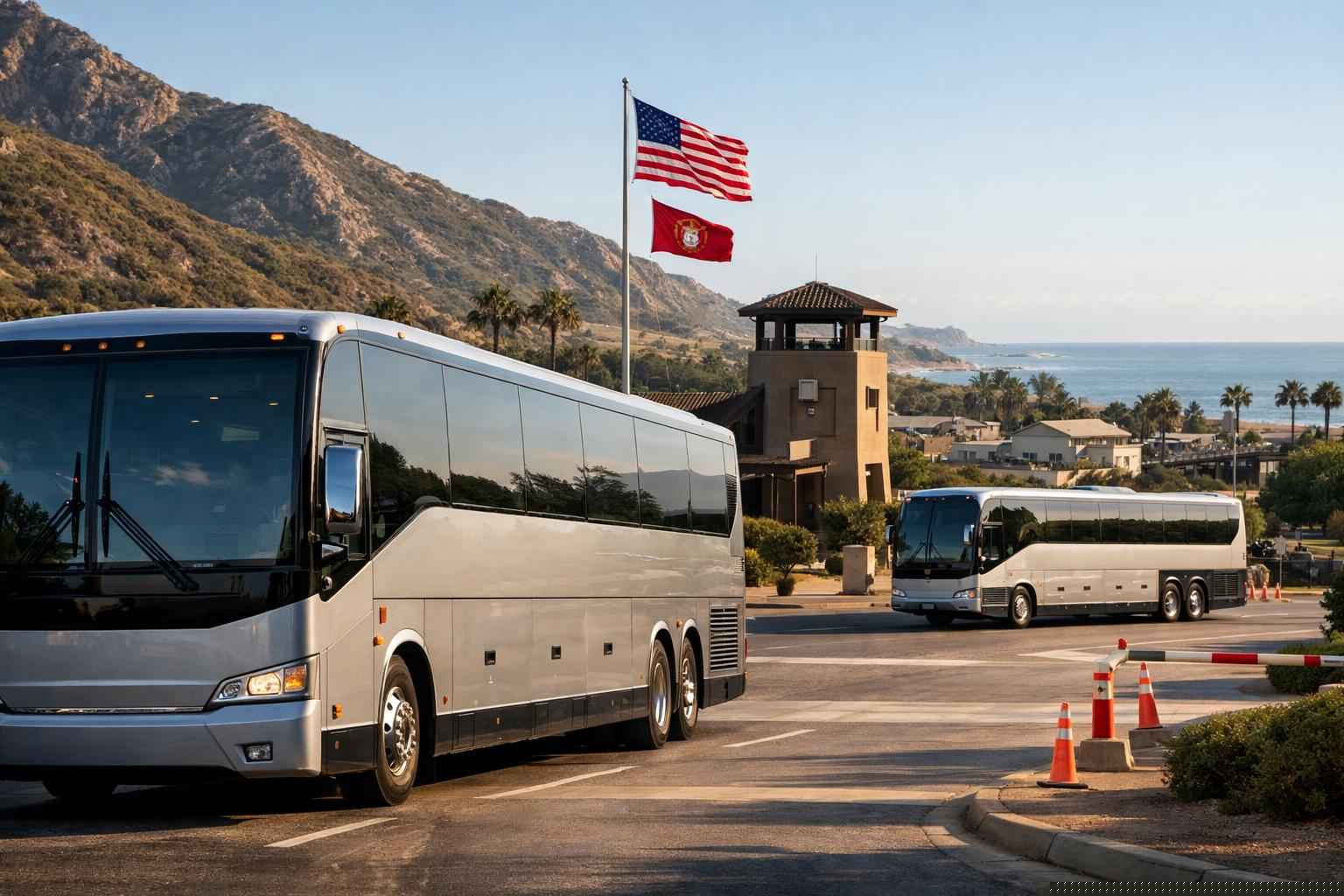 Camp Pendleton South California Buses