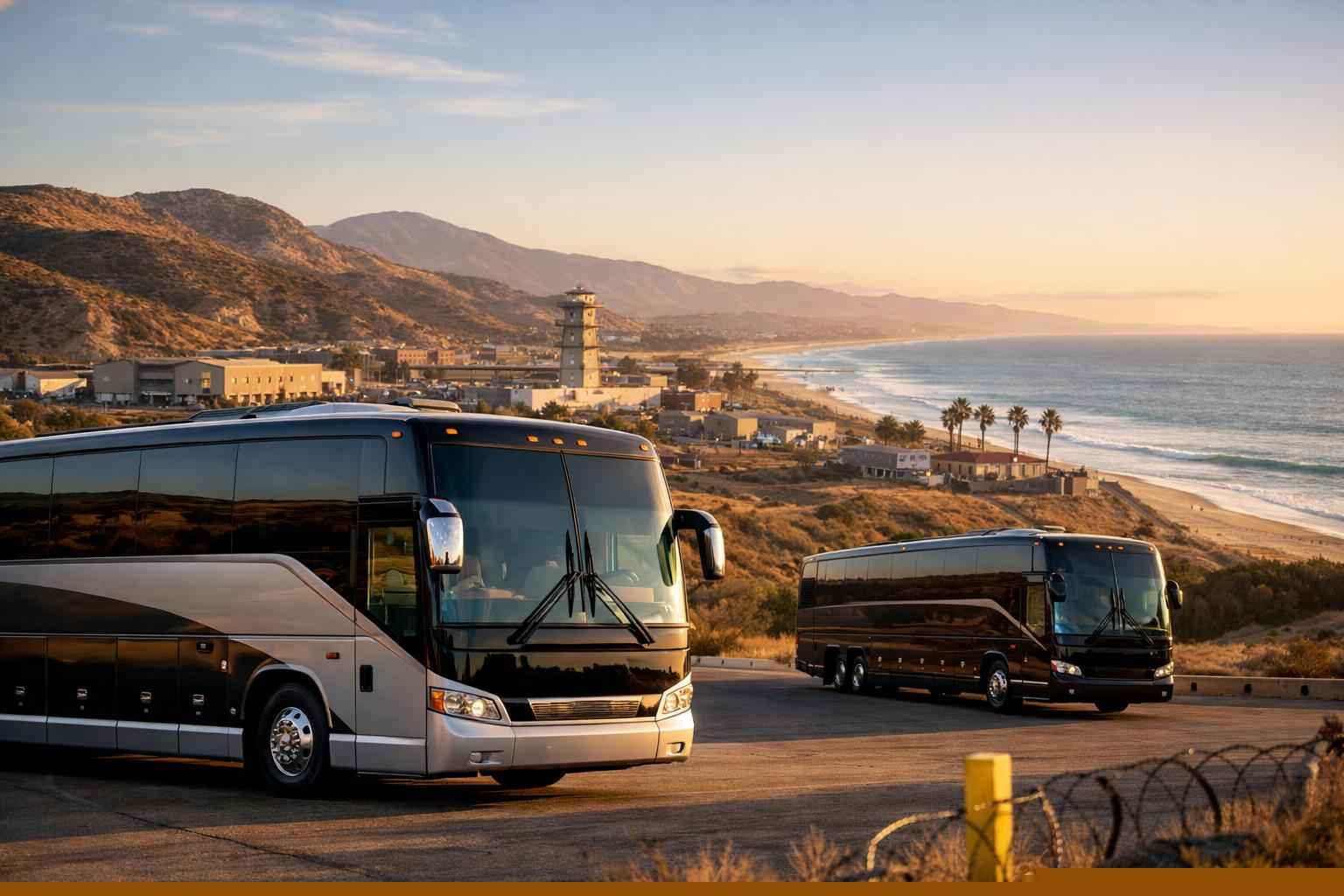 Charter Bus Rental In Camp Pendleton South California Camp Pendleton South California Charter Buses