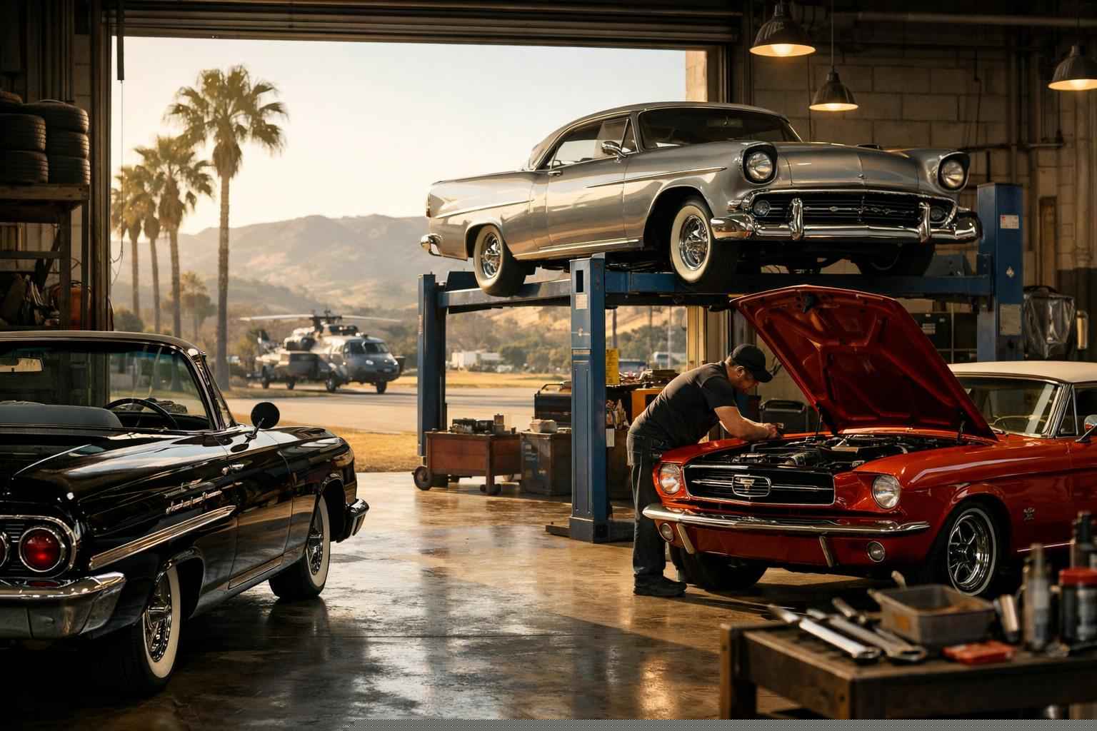 Camp Pendleton South California Classic Car Service