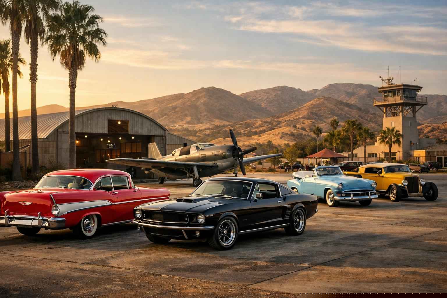 Camp Pendleton South California Classic Cars