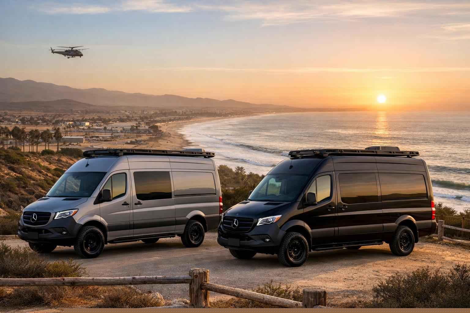 Camp Pendleton South California Sprinter Vans