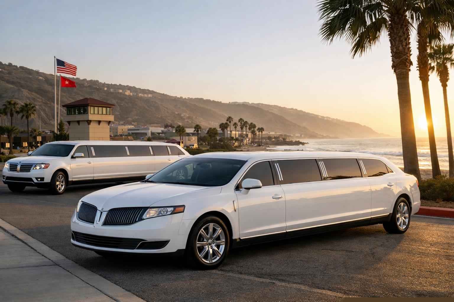 Camp Pendleton South California White Limos