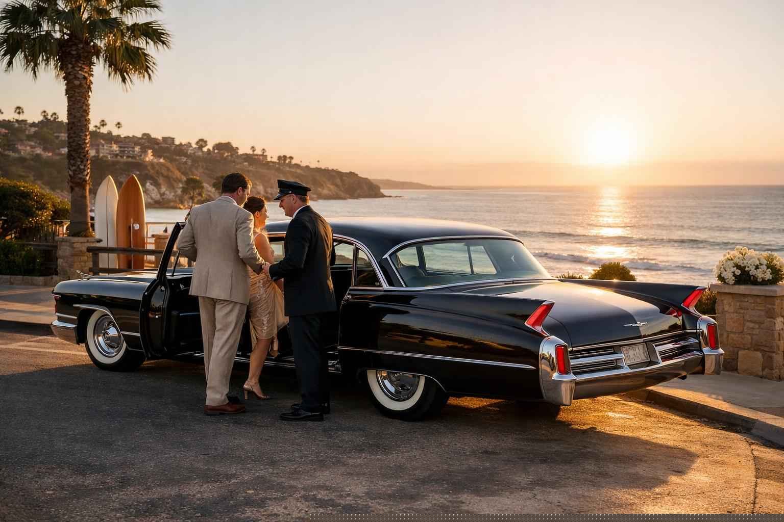 Carlsbad California Classic Car Chauffeur Service