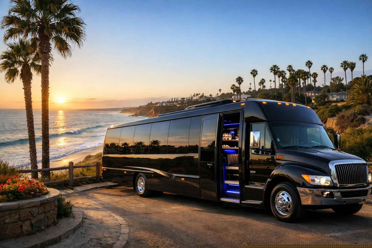 Carlsbad California Limo Bus Rental