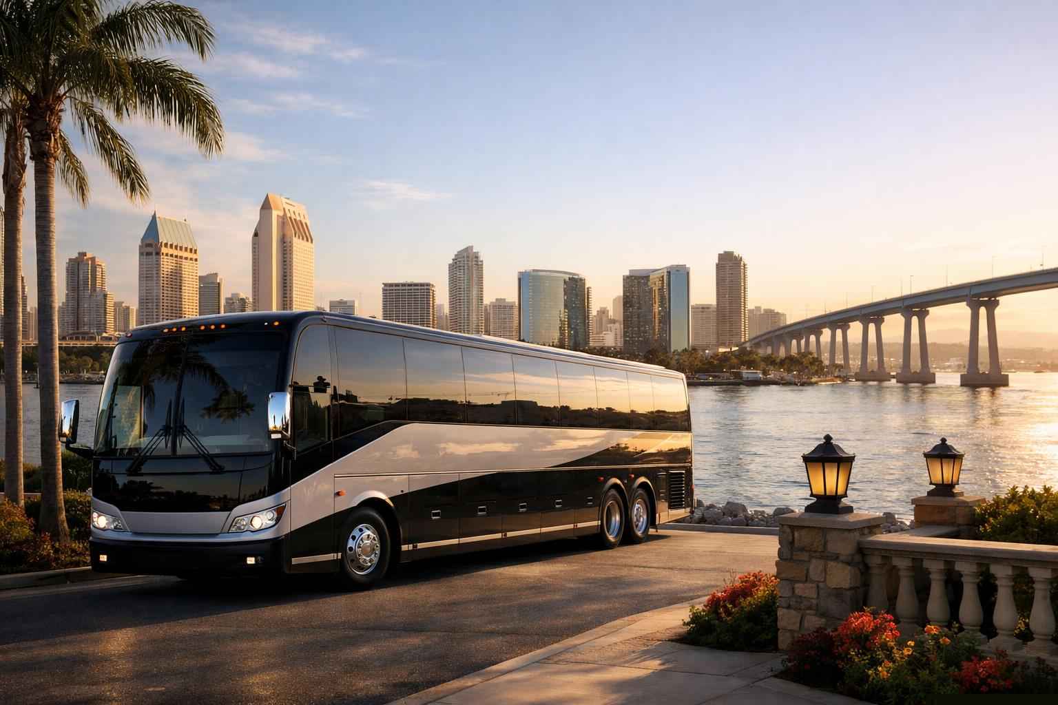 Charter Bus Rental Coronado Ca