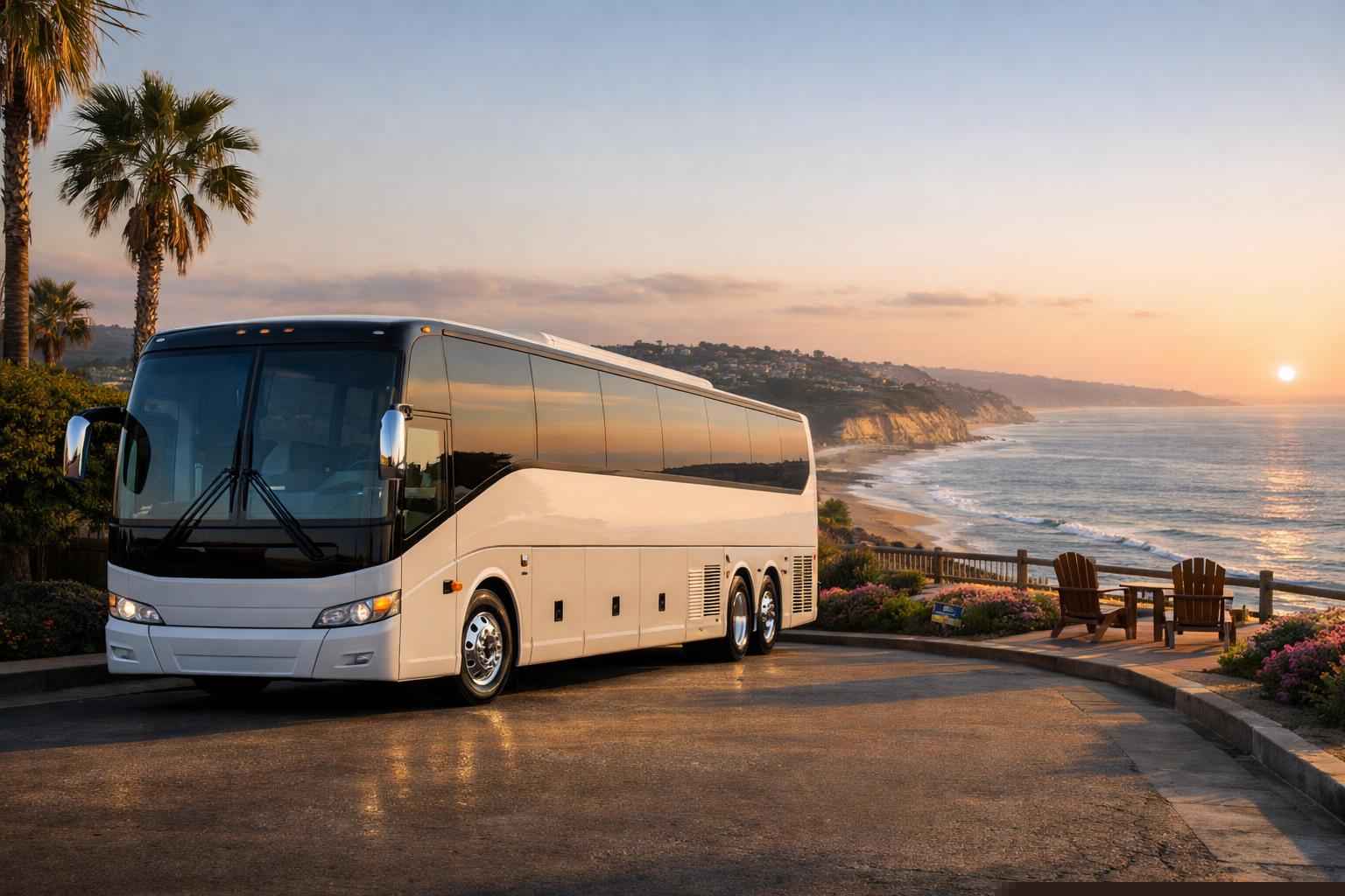 Charter Bus Rental In Del Mar California Charter Bus Rental Del Mar Ca