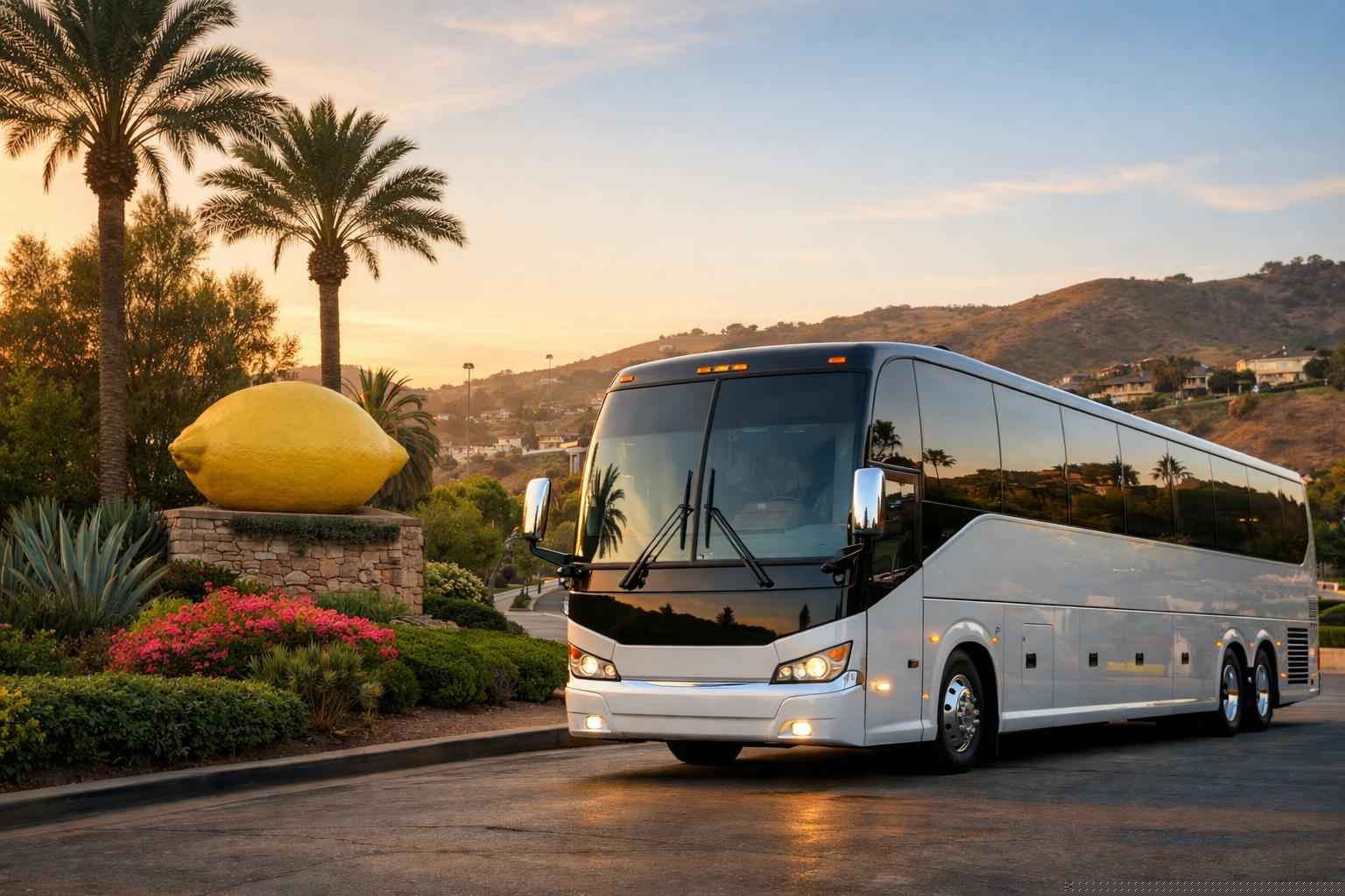 Charter Bus Rental Lemon Grove Ca