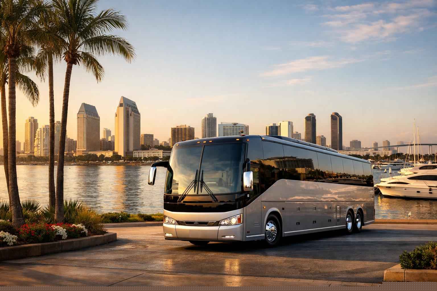 Charter Bus Rental National City Ca