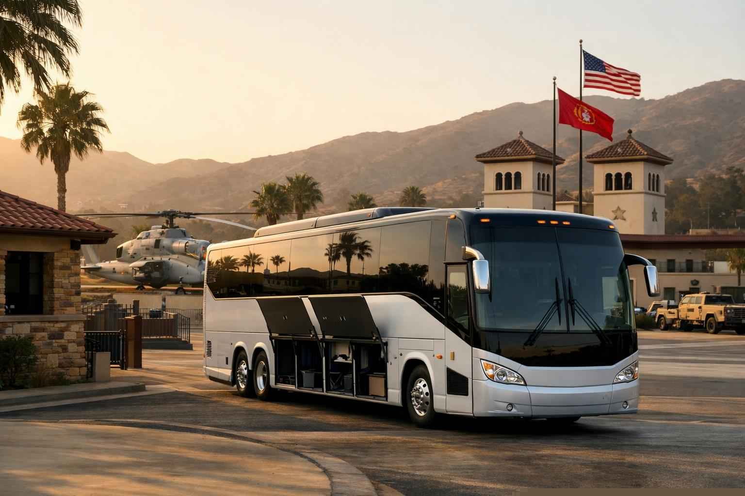 Charter Bus Rental In Camp Pendleton Mainside California Charter Bus Rental Near Me Camp Pendleton Mainside Ca