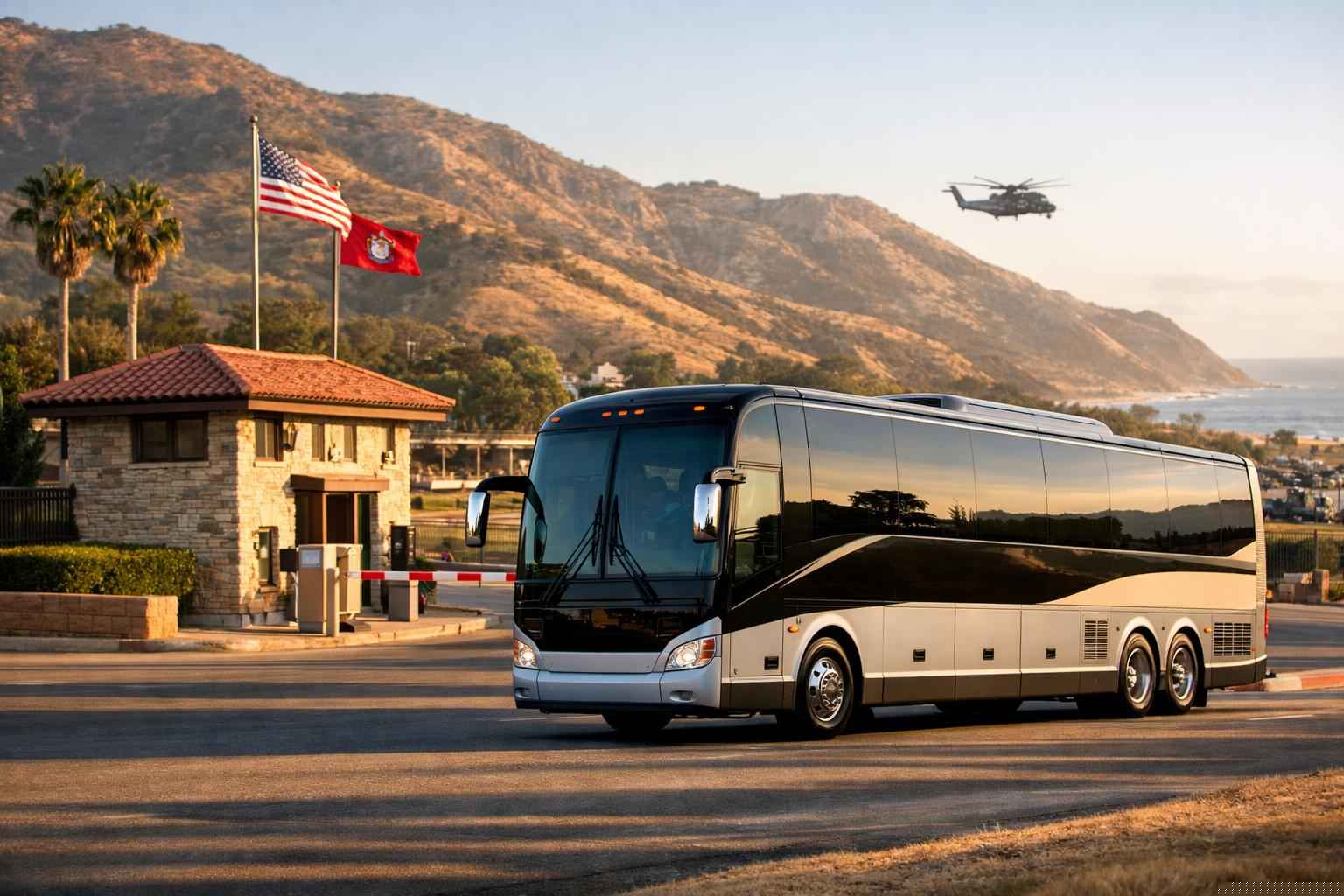 Charter Bus Rental In Camp Pendleton South California Charter Bus Rental Near Me Camp Pendleton South Ca