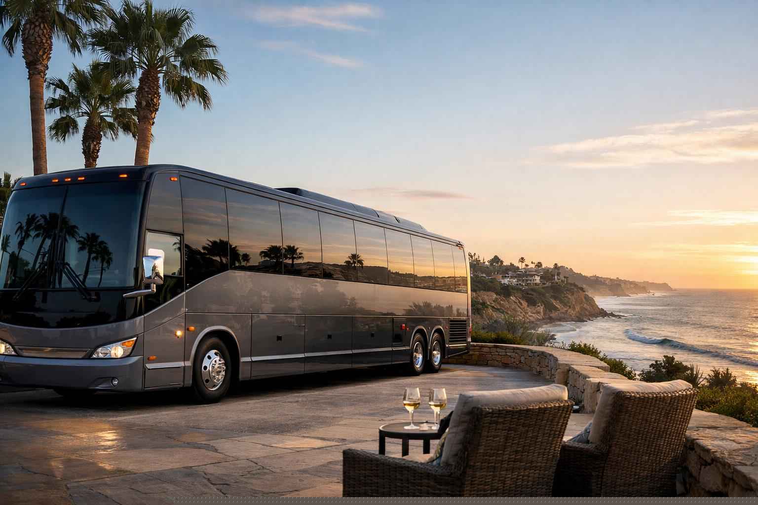 Charter Bus Rental In Del Mar California Charter Bus Rental Near Me Del Mar Ca