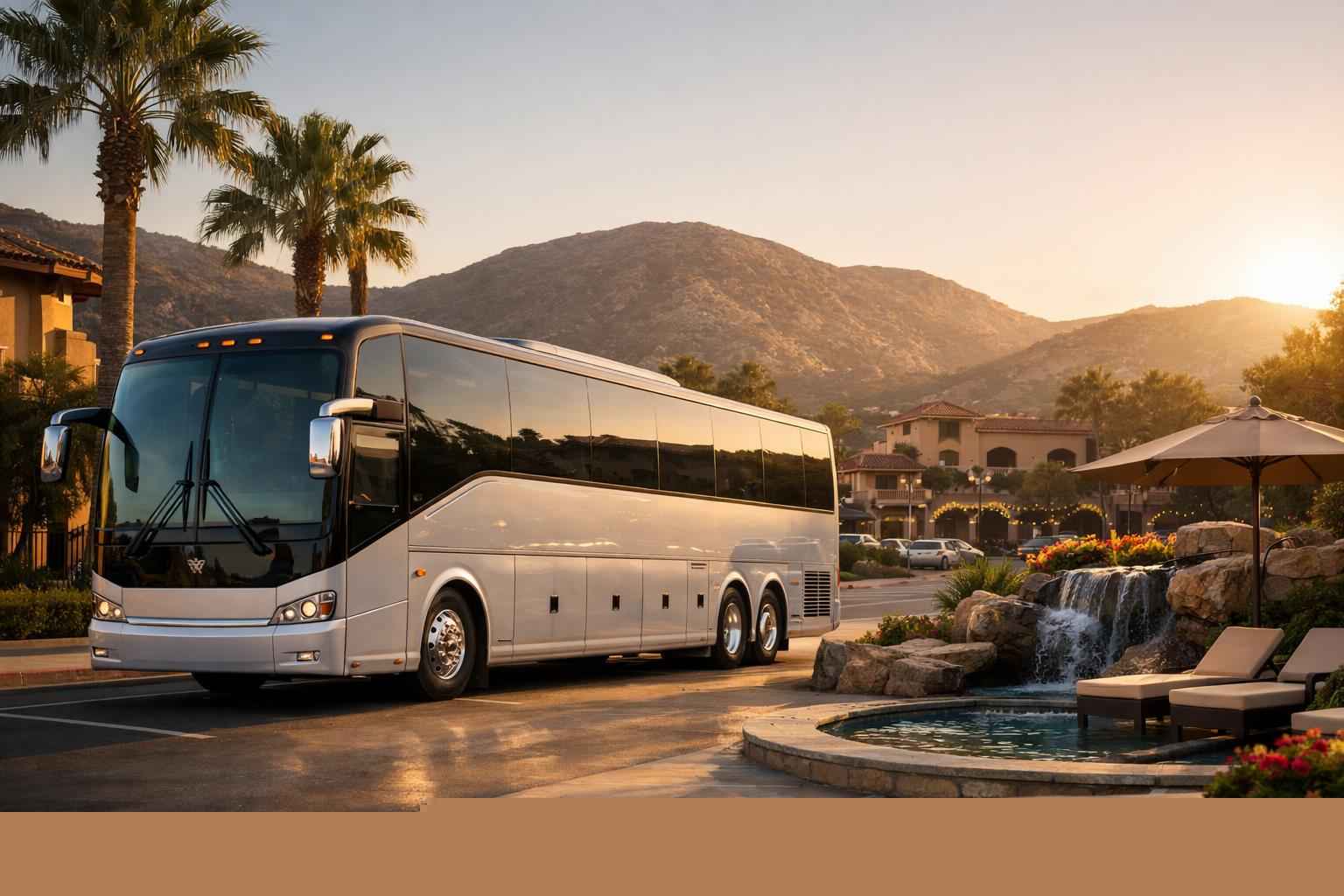 Charter Bus Rental Near Me El Cajon Ca