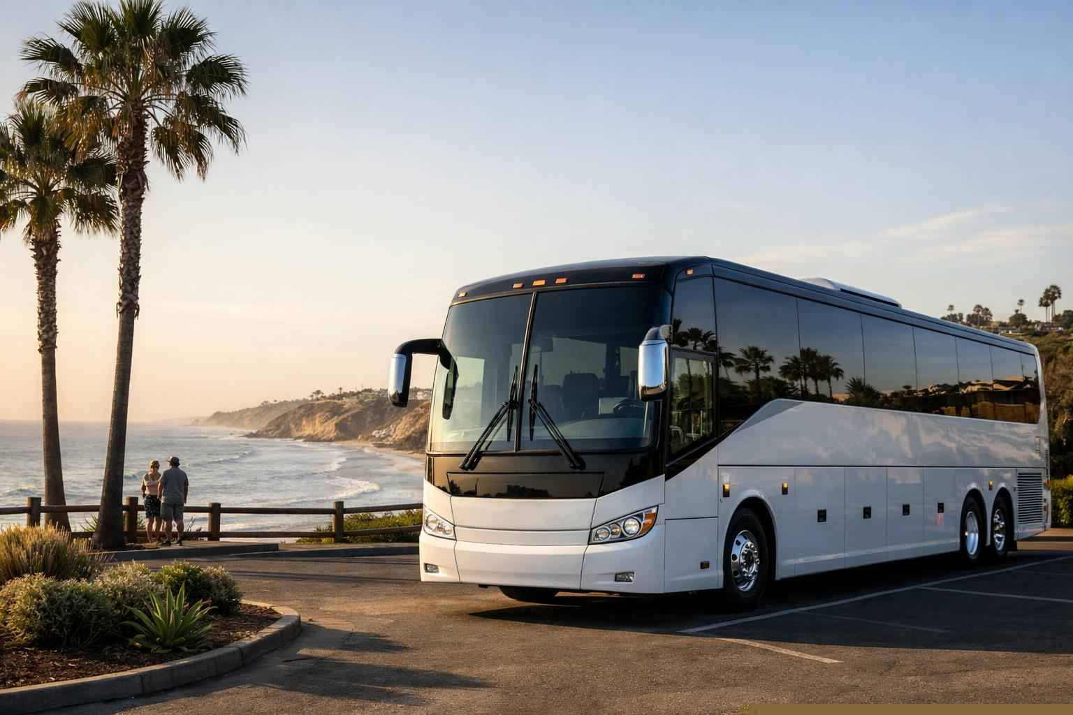 Charter Bus Rental Near Me Encinitas Ca