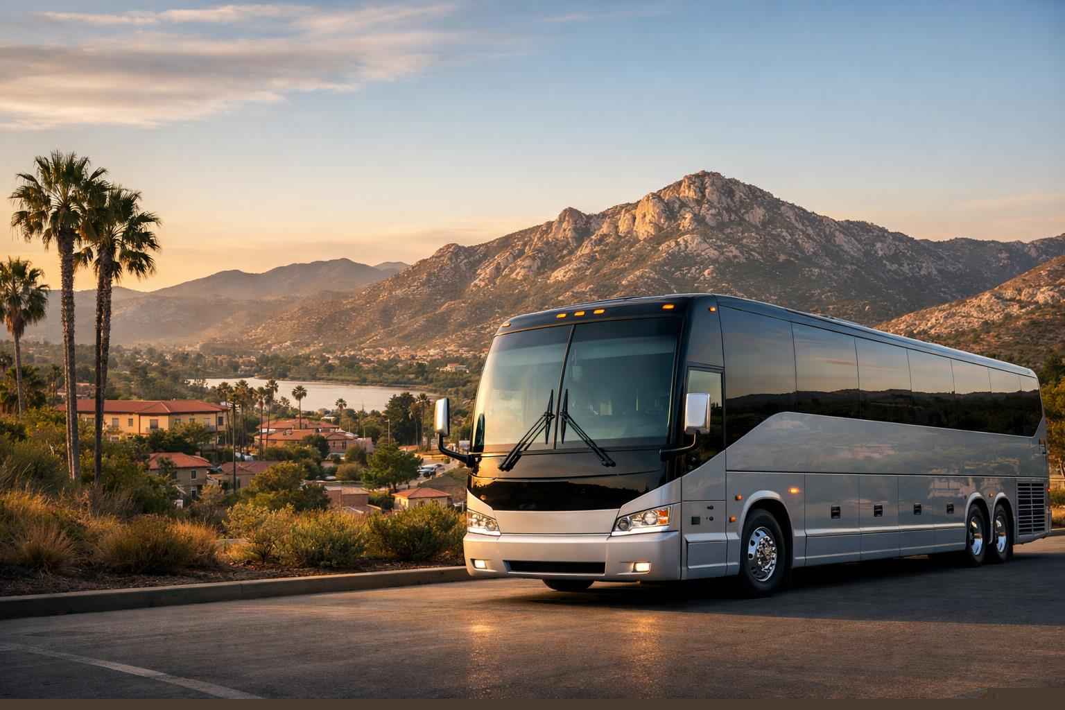 Charter Bus Rental Near Me Escondido Ca