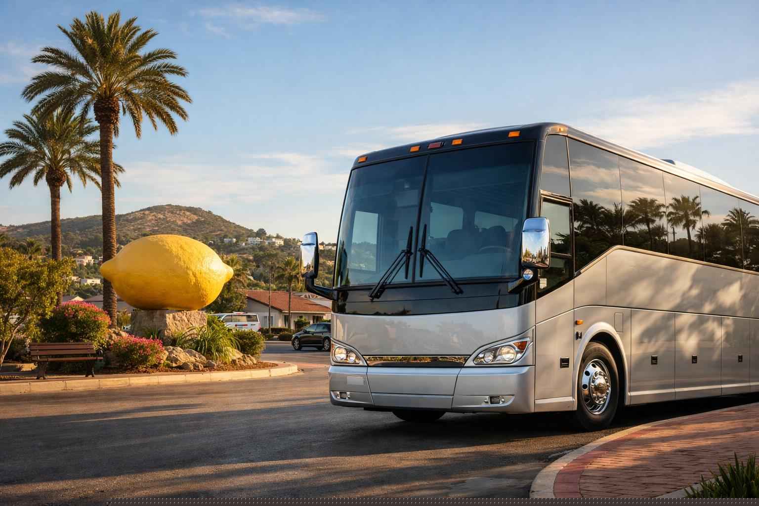Charter Bus Rental Near Me Lemon Grove Ca