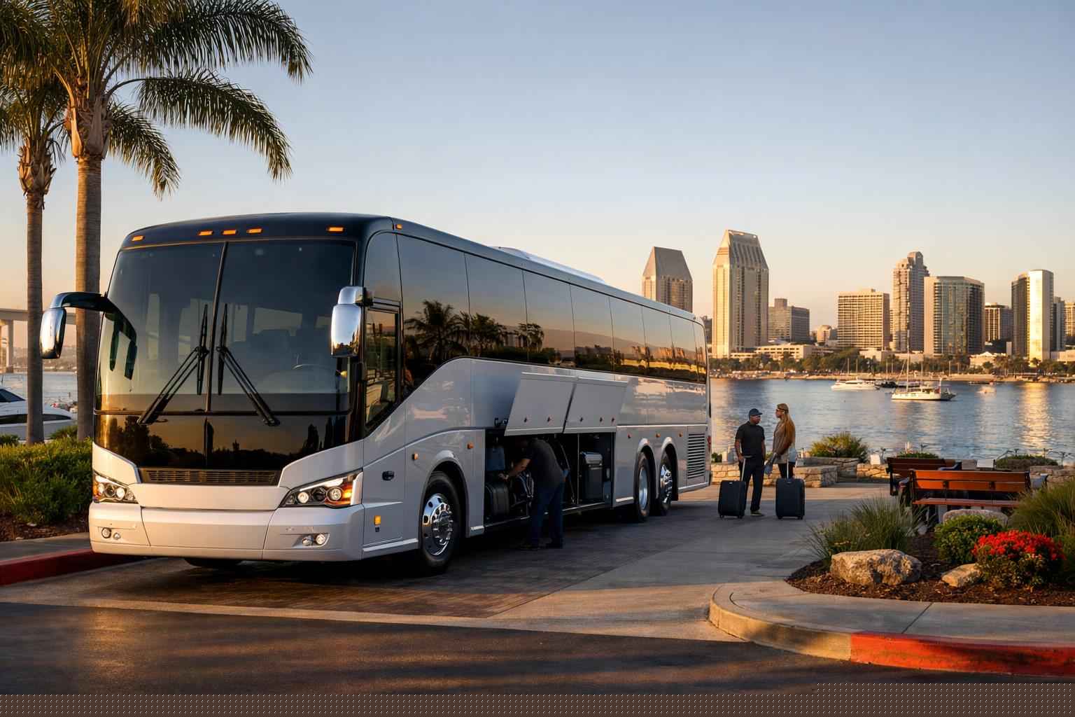 Charter Bus Rental Near Me National City Ca