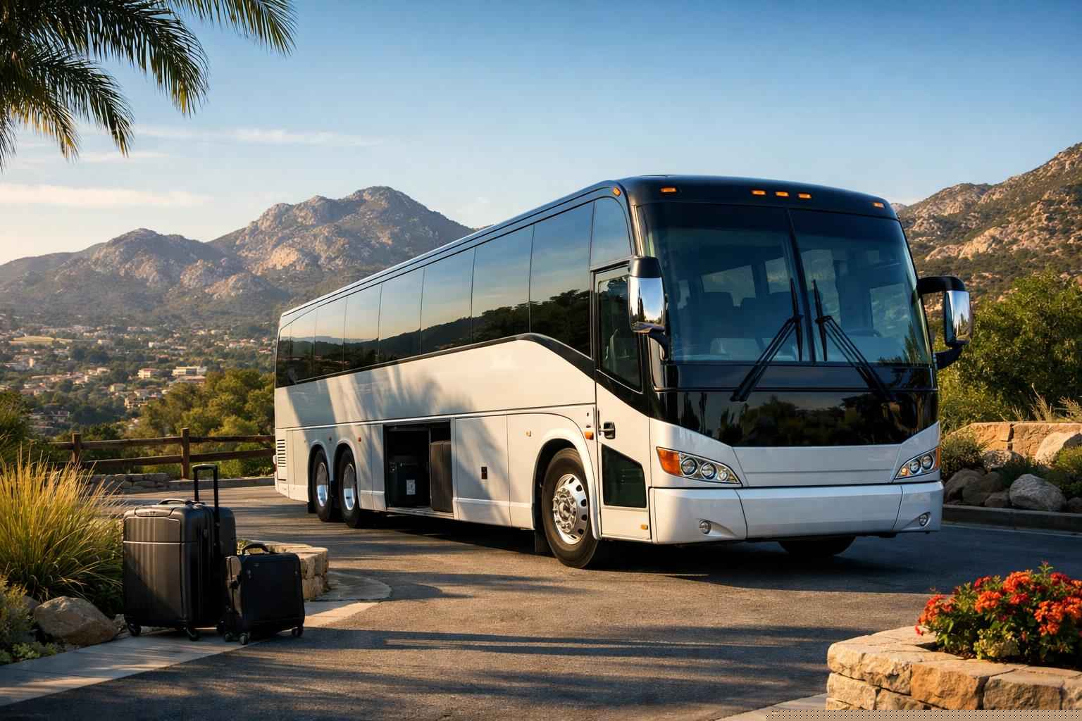 Charter Bus Rental In Poway California Charter Bus Rental Near Me Poway Ca