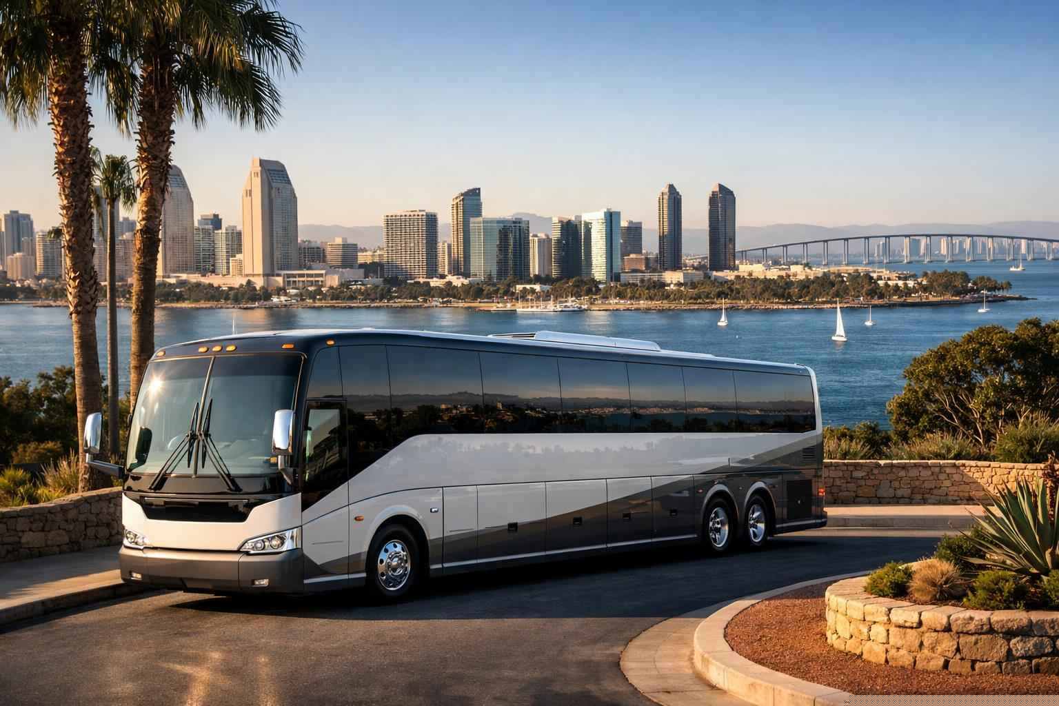Charter Bus Rental Near Me San Diego Ca