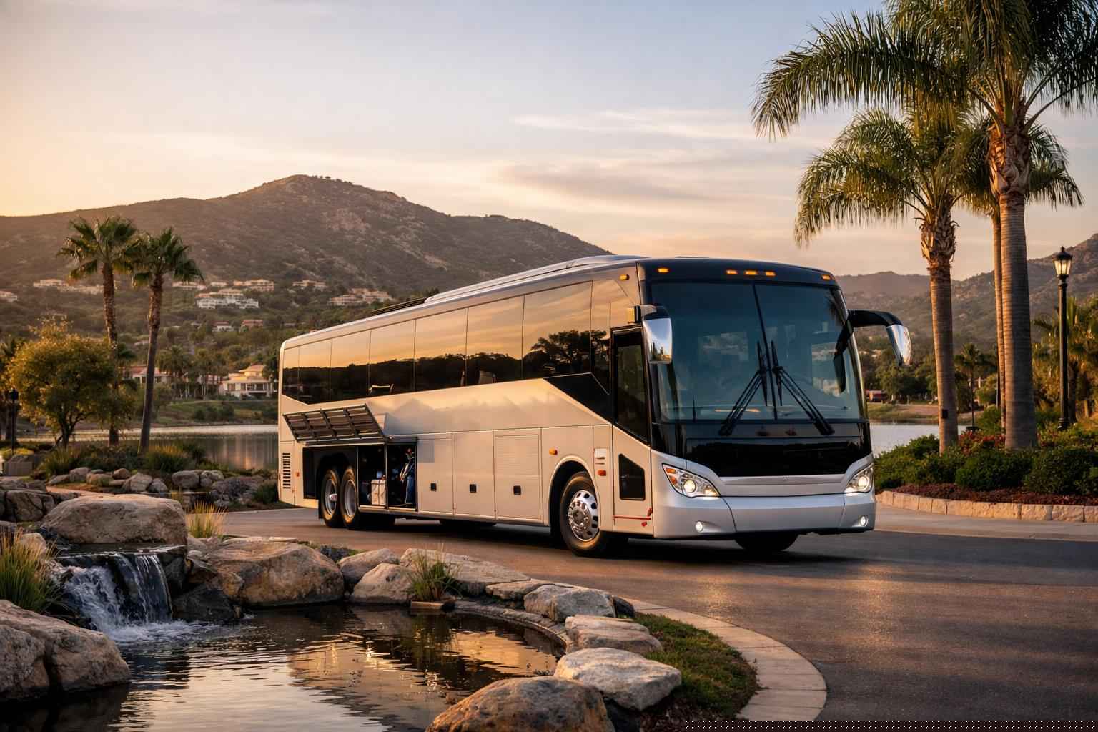 Charter Bus Rental Near Me San Marcos Ca
