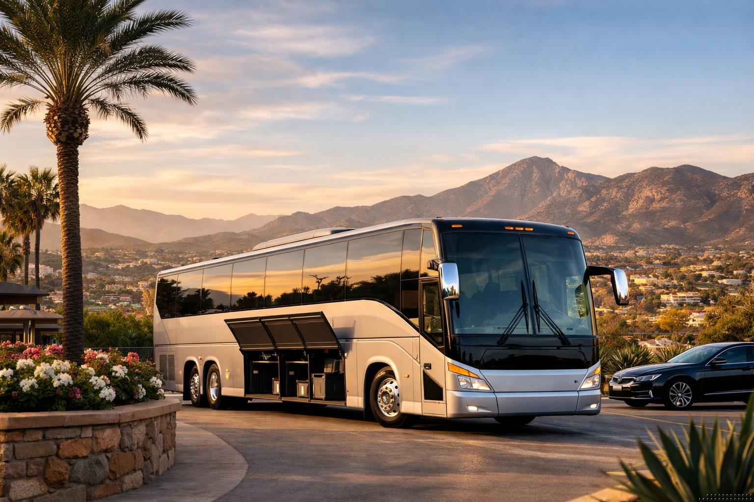Charter Bus Rental Near Me Vista Ca