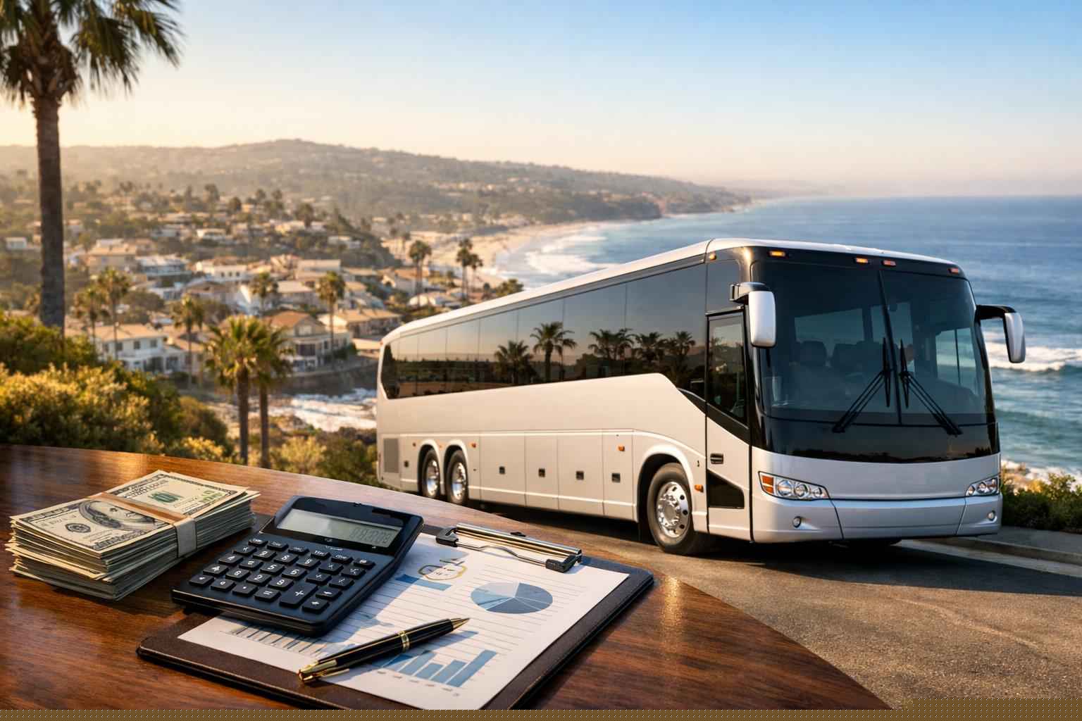 Charter Bus Rental In Del Mar California Charter Bus Rental Prices In Del Mar Ca