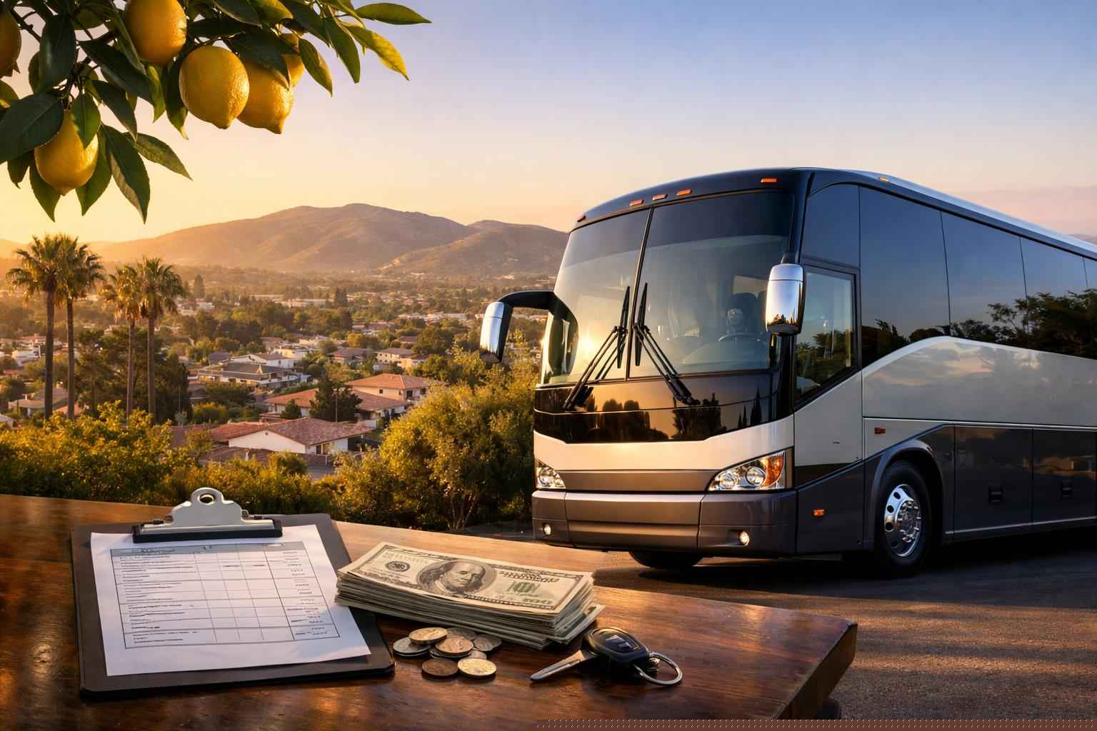 Charter Bus Rental Prices In Lemon Grove Ca