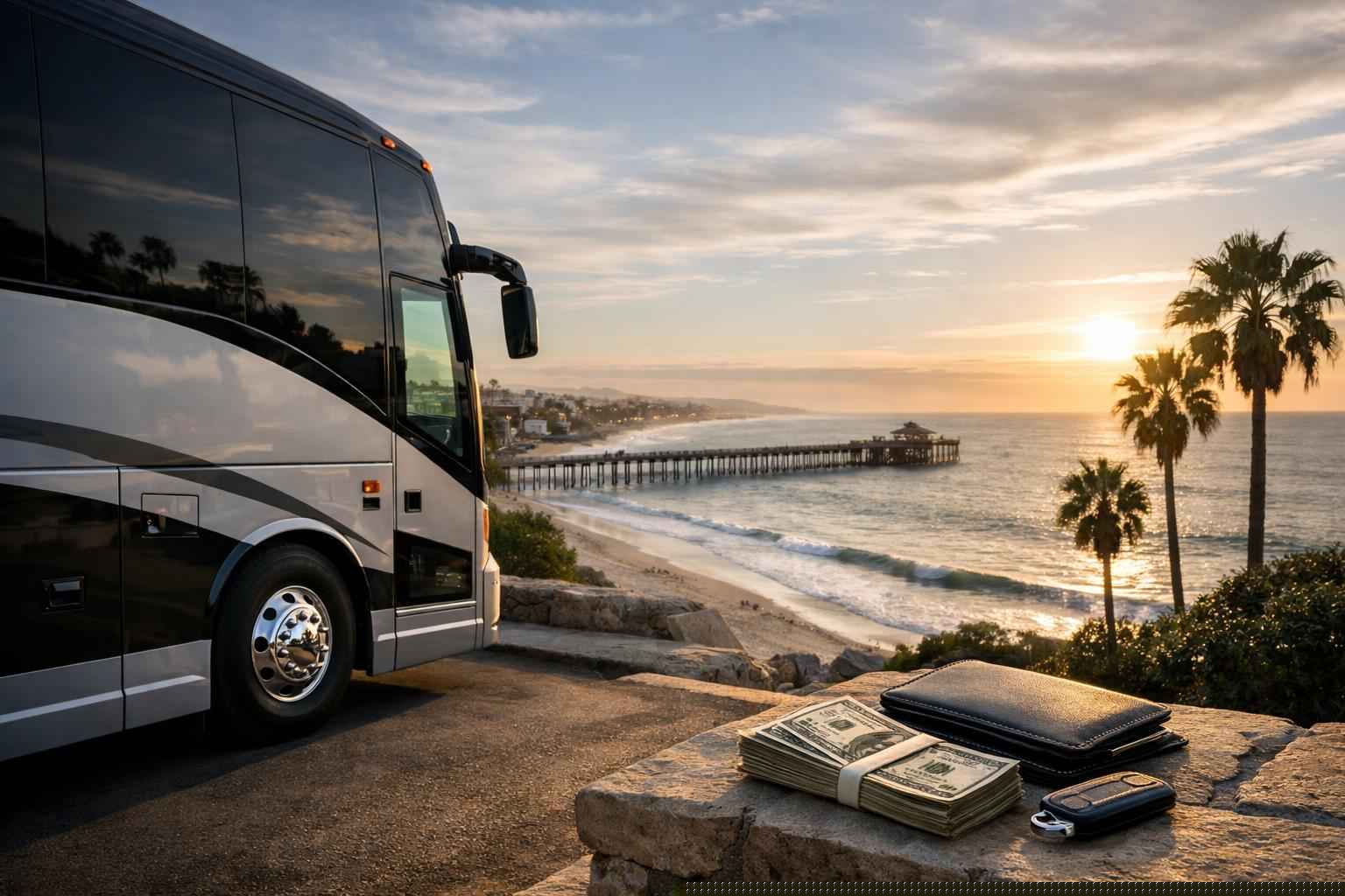 Charter Bus Rental In Oceanside California Charter Bus Rental Prices In Oceanside Ca