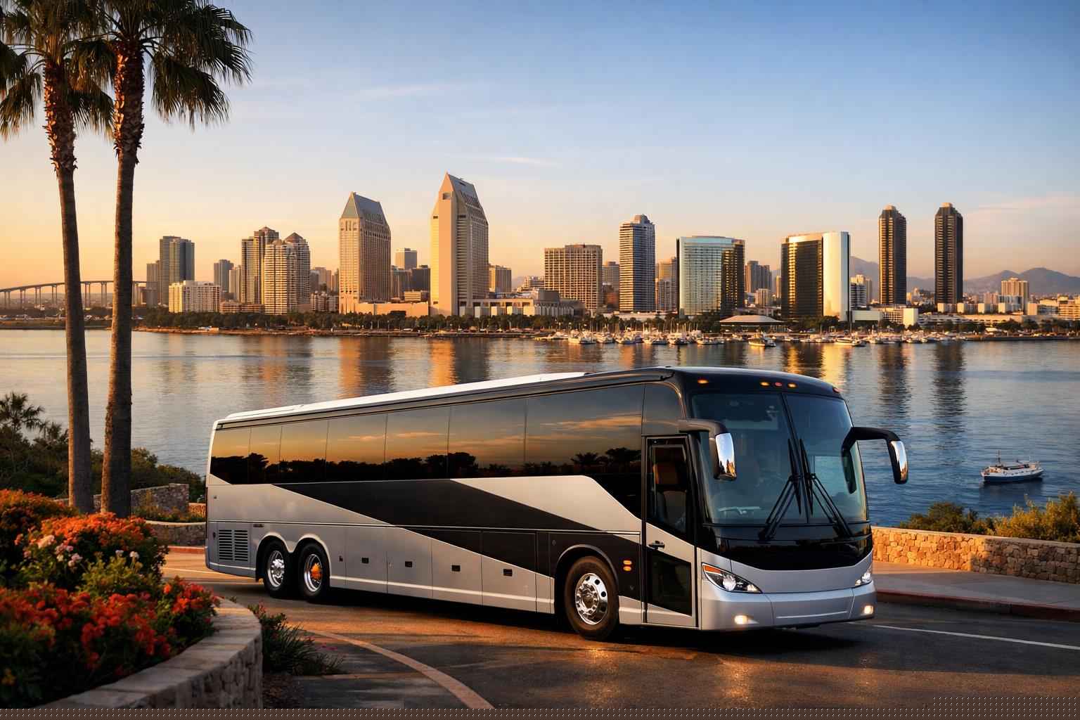 Charter Bus Rental San Diego Ca