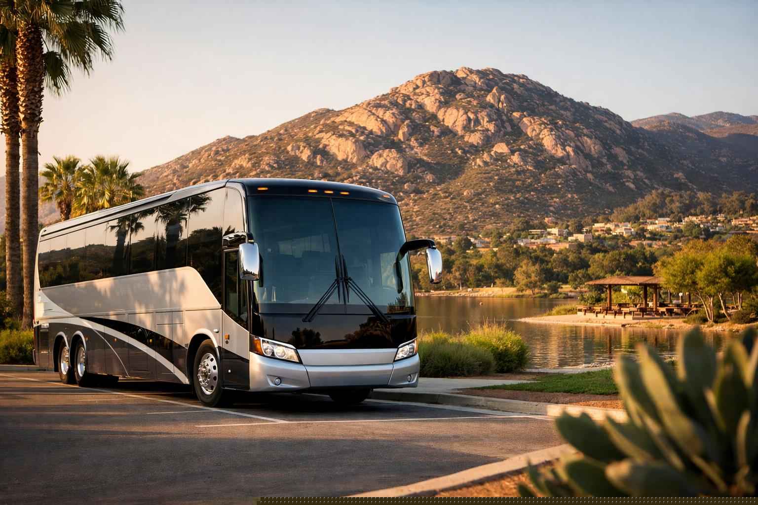 Charter Bus Rental Santee Ca