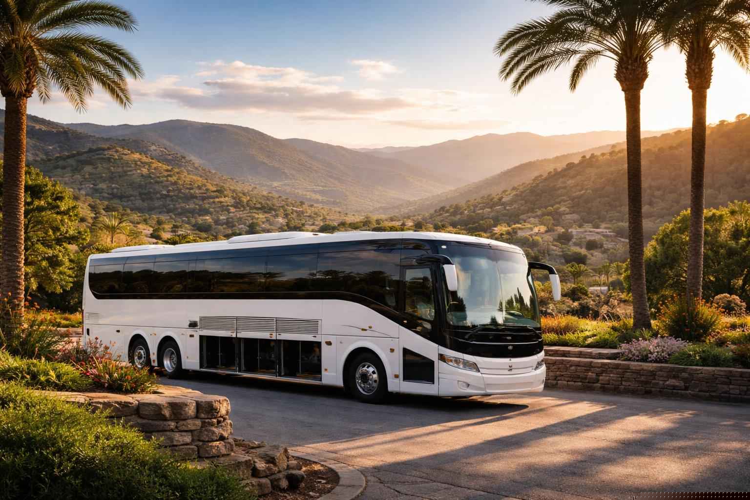Charter Bus Rental Services In Alpine California